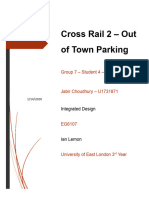 Integrated Assignment - Cross Rail - Out of Town Parking#