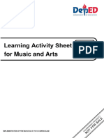 Q1 - WS - Music and Arts 4 - Lesson 1 - Week 1-2