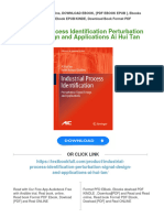 (FREE PDF Sample) Industrial Process Identification Perturbation Signal Design and Applications Ai Hui Tan Ebooks