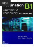 Destination B1 Grammar and Vocabulary With Answer Key