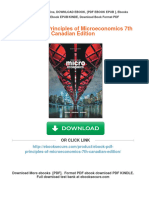 (Ebook PDF) Principles of Microeconomics 7th Canadian Edition Download PDF