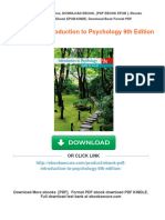 (Ebook PDF) Introduction To Psychology 9th Edition Download PDF