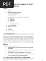 Unit 4 Governing Equations of Heat Conduction: Structure