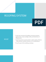 Roofing System