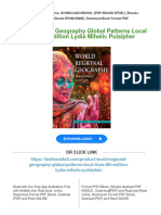 Instant Download World Regional Geography Global Patterns Local Lives 8th Edition Lydia Mihelic Pulsipher PDF All Chapter