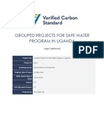 Grouped Projects For Safe Water Program in Uganda