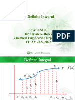 I.5 Definite Integral