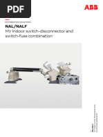 Abb Nal MV Indoor Switch Disconnector and Switch Fuse Combination 2021 en