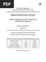 Mediciones Electricas Variador de Frecuencia