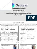 Groww Product Teardown