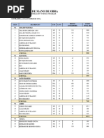 Presupuesto Mano de Obra