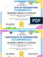 Award Certificates SY 2022 2023