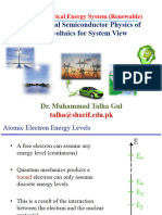 05 Essential Semiconductor Physics of PV Cell