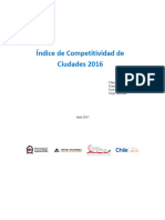 Índice Competitividad Ciudades Chile 2017