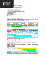 Introduction To Urban Engineering