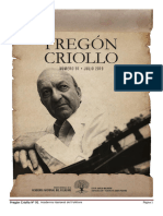 Pregon Criollo 91 Julio 2019