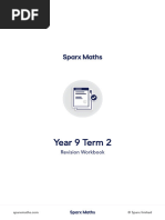 Sparx Year9 Term2 Revision