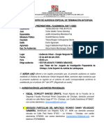 Acta - Exp. 15228-2023 - Terminación Anticipada - Hurto Agravado - Proceso Comun