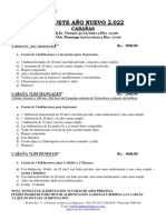 Paquete Año Nuevo 2.022 Complejo El Tajibo!