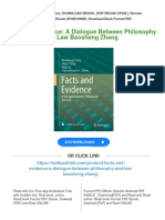 Instant Download Facts and Evidence: A Dialogue Between Philosophy and Law Baosheng Zhang PDF All Chapter