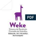 Manual de Usuario - Weke - ROL Investigador Nva