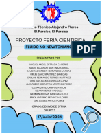 Informe de Proyecto Fluido No Newtoniano