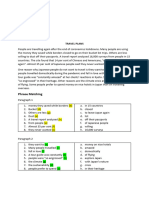 1A - SILVIA AMANDA RAHMAWATI - Exercises - Reading Text - Travel Plan