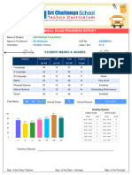 Branch - Name - Ts Annual Exam Progress Report - Ts State Techno - 8 - 1