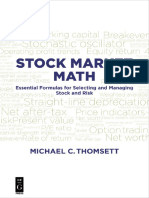 Stock Market Math - Essential Formulas For Selecting and Managing Stock and Risk (PDFDrive)