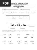 3rd GRADING TEST