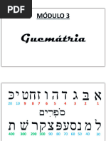 Hebraico - Módulo 3 - Aulas 1 A 6 (Gematria)
