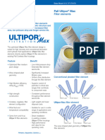 Pall Filter Ultipor Max Series - Data Sheet