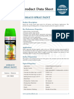 Spray Paint ASMACO - MSDS