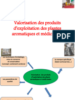 Valorisation Des Produits D'exploitation Des Plants Aromatiques Et Médicinales