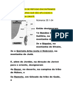 Cidades de Refugio Aplicação em Cristo Jesus