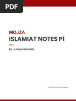 Islamiyat Notes 3