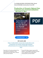 Get Exploration and Production of Oceanic Natural Gas Hydrate: Critical Factors For Commercialization Michael D. Max Free All Chapters