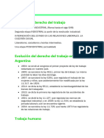 Laboral: Historia Del Derecho Del Trabajo