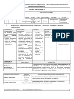 U4 - Sesión de Aprendizaje 2