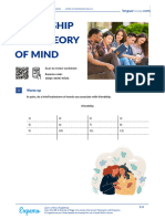 Friendship and Theory of Mind British English Teacher