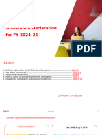 Investment Declaration (2024 25) .