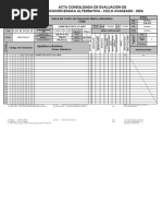 Acta Evaluacion EBA Ciclo Avanzado YULISSA