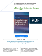 PDF Nanophotonics in Biomedical Engineering Xiangwei Zhao Download