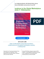 (FREE PDF Sample) Academic Collaborations in The Global Marketplace Anatoly V. Oleksiyenko Ebooks