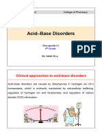 Acid-Base Disturbances