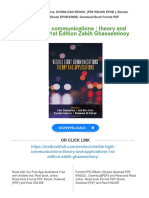 (PDF Download) Visible Light Communications: Theory and Applications 1st Edition Zabih Ghassemlooy Fulll Chapter