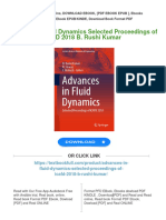 PDF Advances in Fluid Dynamics Selected Proceedings of ICAFD 2018 B. Rushi Kumar Download