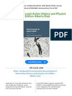 Full Download The Principle of Least Action History and Physics 1st Edition Alberto Rojo PDF