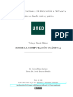 Sobre La Computación Cuántica - UNED