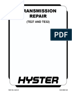 Hyster Shop Manual